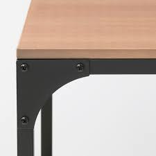 Here's what the ikea lack coffee table looks like on its own. Fjallbo Black Coffee Table 90x46 Cm Ikea