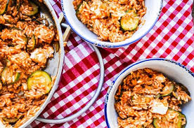 Zucchini Reis Pfanne Rezept Rezepte Lebensmittel Essen Zucchini