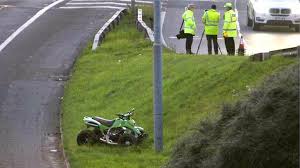 Emilio ballack was killed about 2 a.m. Man Dies In Quad Bike Crash On M8 Near Paisley Bbc News