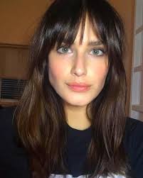 Long Bangs Long Hair With Bangs Medium Hair Styles Hairstyles With Bangs