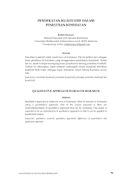Penelition kualitatif adalah riset yang bersifat deskriptif dan cenderung menggunakan analisis dengan pencekatan induktif, proses dan makna (perspektif subjek Http Download Garuda Ristekdikti Go Id Article Php Article 1694846 Val 18432 Title Pendekatan 20kualitatif 20dalam 20penelitian 20kesehatan