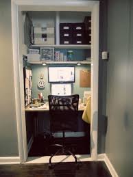 Browse our showroom for closet design ideas. Dscn0119 Home Office Closet Closet Office Small Space Office