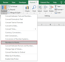 How To Quickly Convert Numbers To English Words In Excel