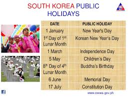 As days that many people in the u.s. Let S Learn Korean Culture Korean Public Holidays Say Hi Korean