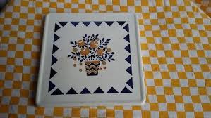 Bottom Of Dish Longwy Art Deco Antique French Kitchen Antiquites Francaises Dessous De Plat Art De La Table