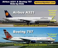 Airbus And Boeing Airliner Side By Side Comparisons