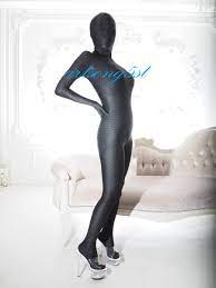 ☆ 女性サイズ・ブラック撥水プリント全身タイツ ☆ ZENTAI、コスプレ、戦隊 | sulpesca.com.br