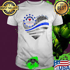 70th independence day images, happy independence day images, independence day pictures, independence day wallpaper, independence day download indian independence day poster with map flag and jama masjid vector art. Heart Farmers Insurance Logo American Flag Happy Independence Day Shirt Hoodie Sweater Long Sleeve And Tank Top