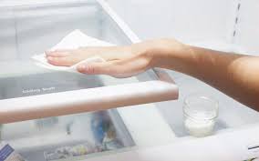 Other natural odor removers you can leave open in your fridge include a dish of dried coffee grounds (the coffee smell goes away quickly, and takes other odors with it), a cup of white vinegar, charcoal briquettes, or even a bowl of oats! Tips To Clean Your Refrigerator And Remove Odors Samsung Newsroom South Africa