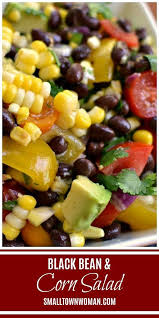 Black Bean And Corn Salad Recipe With Italian Dressing Black Bean And Corn Salad Fresh Relish For All Your Tex Mex Dishes Recipe Fresh Corn Recipes Salad Side Dishes Black Bean Corn Salad