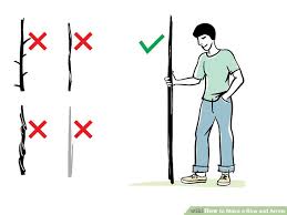 How To Make A Bow And Arrow 13 Steps With Pictures Wikihow