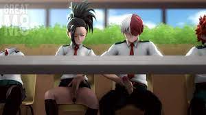 Momo yaoyorozu and todoroki mutual masturbation boku no hero academia 3d  hentai pron [greatm8] watch online