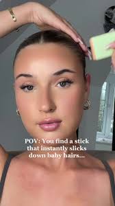 Slick Back Baby Hairs: Instant Styling Stick