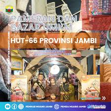 Pameran dan Bazar UMKM Dalam Rangka HUT Ke-66 Provinsi Jambi
