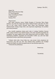 Pin Di Contoh Lamaran Kerja Dan Cv