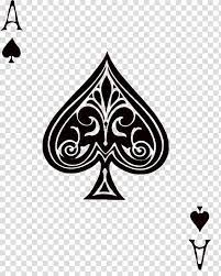 Black Ace Of Spade Texas Hold Em Ace Of Spades Playing Card Ace Card Transparent Background Png Clipart Ace Card Ace Of Spades Playing Cards