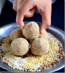 There are many sweets in tamil nadu cuisine. Millet Laddu Recipe Millet Ladoo Millets Recipes Chitra S Food Book