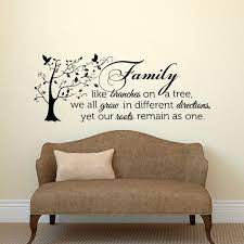 1000s of predesigned vinyl wall quotes decals for your home, church, classroom, or office. Family Wall Decal Quote Family Like Branches On A Tree Vinyl Etsy Family Wall Decals Quotes Family Wall Quotes Family Tree Wall Art