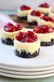 Mini Cherry Cheesecakes Miss In The Kitchen
