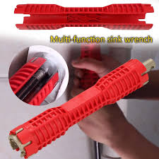 Most kitchen sinks vary from 8 to 10 inches in depth. 7 8 Inch Hex Nut Spanner Household Bath Kitchen Sink Basin Faucet Wrench Sink Red Install Tap Spanner Universal Installer Tools Tool Parts Aliexpress