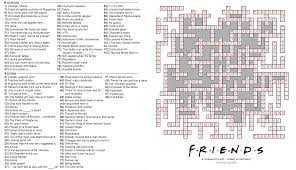 They can be aquired online in numerous types of formats that meet the needs of the different ages. 104 Word Friends Themed Crossword Puzzle Howyoudoin