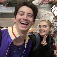 Milo Manheim and Meg Donnelly Hugging