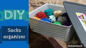 With just a few household items we can transform recyclables into a stylish solution for those willy nilly sockeroos.… Diy Socks Organizer Idea To Keep The Socks Pair Together How To Organize Socks Youtube