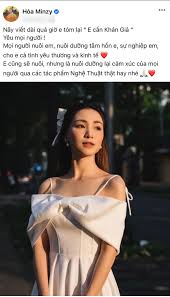 Hoà minzy, tin tức hình ảnh mới nhất luôn được cập nhật liên tục, chủ đề hoa minzy : Hoa Minzy Xoa Bai Ä'Äƒng Fan Nuoi Vi Sá»£ Ä'á»¥ng Cháº¡m Ba PhÆ°Æ¡ng Háº±ng Tin Tá»©c Táº­p Há»£p Nhanh Nháº¥t Chinh Xac Cáº­p Nháº­t Lien Tá»¥c 24h