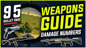 Blackout Weapons Guide All Gun Stats Bullet Damage Recoil More Updated