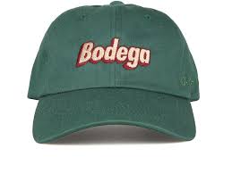 Bodega B Logo Polo Hat Hunter Green Polo Hat Logo Polos Headwear