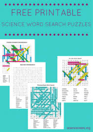 Free printable search and find puzzles. Free Printable Science Word Search Puzzles
