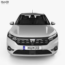 3d Model Of Dacia Logan 2021 Dacia Logan Dacia 3d Model