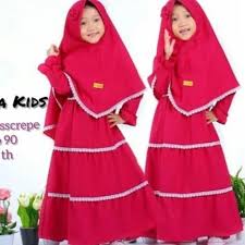 Contoh busana muslim anak terbaru yang sangat cantik bahkan untuk pesta pun cocok. Jual Baju Muslim Anak Baju Gamis Anak Busana Muslim Wanita Anak Kota Cimahi Pakaian Gamis Anak Tokopedia