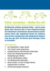 In in den vordruck können auch die zeiten für die einnahme und die dosierung. Patiententhemen