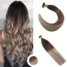 Not light brown, not dark blonde at all just brown. Buy 18inch Dark Brown Ombre Medium Brown Mix Bleach Blonde Ugeat 18inch 1g Per Strand 50 Strands Package Keratin Bonds Balayage Human Hair Extensions Flat Tip Extensions Color Dark Brown Ombre Online At Low