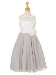 White Silver Metallic Embroidered Bodice Flower Girl Dress Sizes4 14 In 3 Colors White Flower Girl Dress Lace Flower Girl Dresses White Flower Girl Dresses
