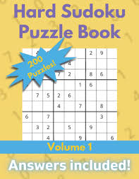 Solving hard sudoku sometimes applying the standard solving techniques to a difficult sudoku puzzle can lead you to an apparent impasse. Hard Sudoku Puzzle Book 200 Sudoku Games With Answers Gift For Adults Or Kids Volume 1 Ourpuzzle Large Print Hard Sudoku Series Publishing Ourpuzzle 9798691361081 Amazon Com Books