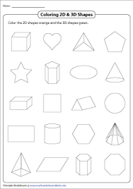 Square, circle, rectangle, triangle, heart, star, pentagon, trapezoid, diamond, hexagon, octagon, rhombus, and oval.children will also learn shape names and work on shape recognition in a. Comparing 2d And 3d Shapes Worksheets
