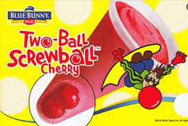 Red Cherry Screwball | Icee Adam's Ice Cream