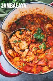 Jambalaya Recipe Easy Tasty One Pot Recipe For Jambalaya Prepared With Rice Chicken Shrim Jambalaya Recipe Jambalaya Recipe Easy Sausage Jambalaya Recipe