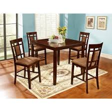 Our dining room sets come in many shapes, sizes, and styles. 5 Piece Brown Solid Wood Dinning Set 61161 65 The Home Depot