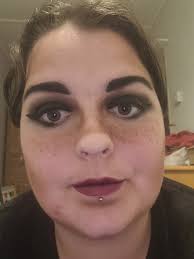 Here is a costest of me as jinx I will be making everything but this is a  makeup test need more work