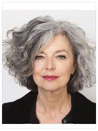 Best grey hair styles for women; Grey And Glorious Grey Hair Color Short Hair Styles Medium Length Hair Styles