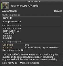 It is unlocked after you successfully finish exploring sector 8. Lago Aletheia Blog Entry The Tryhard Guide To Airship Construction Final Fantasy Xiv The Lodestone