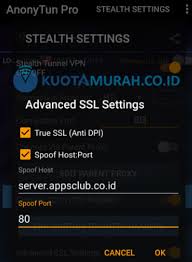 Kemudian, pilih setelah stealth settings (bukan icon tiga titik) di bagian atas kanan.; Trik Internet Gratis Axis Kzl Games Dengan Anonytun Terbaru