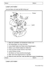 1.lies den text und male das bild fertig! Deutsch Arbeitsmaterialien Sinnerfassung 4teachers De