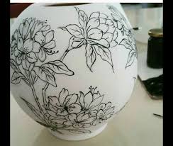 Painting Pottery Vazolar Japonca Sanat Tezhip