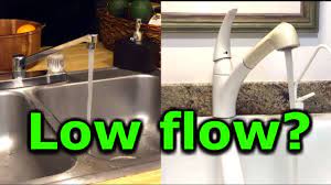 How to remove water restrictor on moen kitchen faucet. How To Fix Low Water Pressure In Kitchen Or Bathroom Faucet Sink Low Flow Moen Delta Kohler Youtube