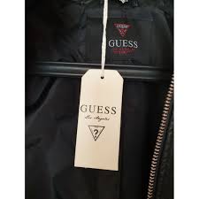 Upgrade your next night out with a. Jacket Guess Black Size M International In Polyester 13003000