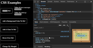 Tool inspection colors for the month : Get Started With Viewing And Changing Css Microsoft Edge Development Microsoft Docs